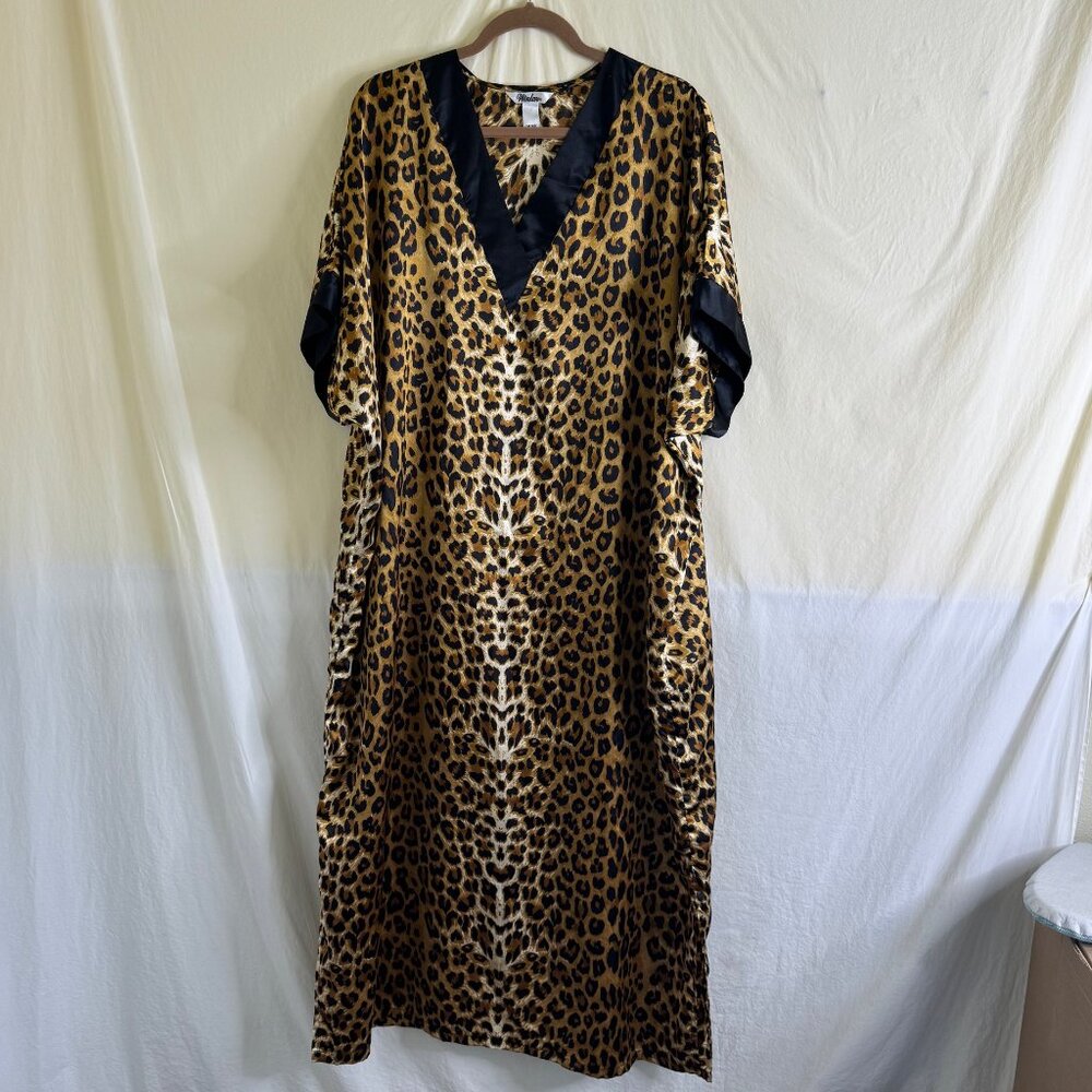Leopard Print Maxi Dress